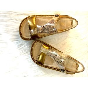💛 Alegria Leather Sandals W/ Adjustable Straps 36